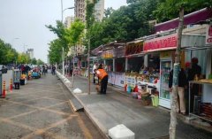 70多个特色摊位取从力店构成